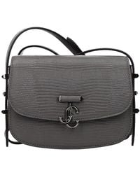 Jimmy Choo - Leather Shoulder Bag - Lyst