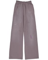 MM6 by Maison Margiela - Maison Margiela Elasticated Waistband Track Pants - Lyst