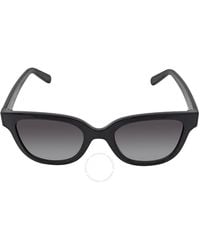 Ferragamo - Smoke Gradient Square Sunglasses Sf1066s 001 52 - Lyst