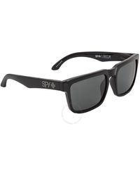 Spy - Helm Hd Plus Gray Green Square Sunglasses 673015038863 - Lyst