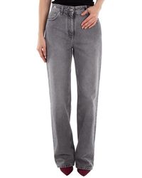 Versace - Regular-Fit High-Rise Jeans - Lyst