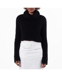 Saint Laurent - Turtleneck Long-Sleeved Jumper - Lyst