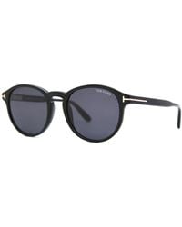 Tom Ford Square-frame Sunglasses Black Gold for Men | Lyst