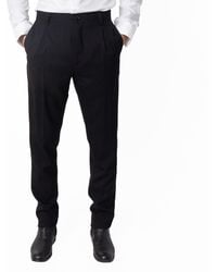 Burberry - Wool Tailored Trousers, Brand Size 52 (Waist - Lyst