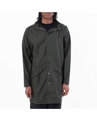 Rains - Lightweight Waterproof Long Jacket - Lyst