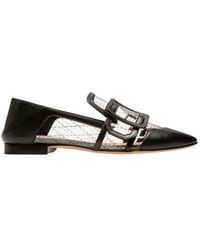 Bally - Janelle Pvc Leather Loafers, Brand Size 37.5 Us - Lyst