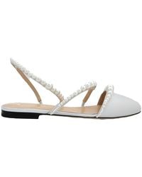 Mach & Mach - Pearl-Embellished Sirene Ballerina Shoes - Lyst