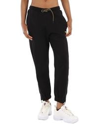 Reebok - Ladies Logo-Embroidered Track Pants - Lyst
