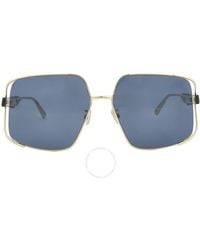 Dior - Blue Irregular Sunglasses Cd40037u 10v 61 - Lyst