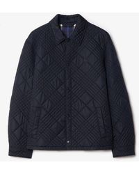 Burberry - Micro Check-Stitch Ramsey Jacket - Lyst