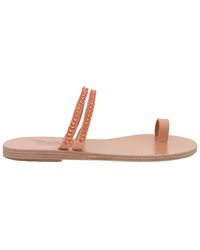 Ancient Greek Sandals - Ladies Skalida Flat Sandals - Lyst