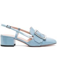 Bally - Jasmine Patent Leather Pumps, Brand Size 37 Us - Lyst
