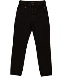Saint Laurent - Slim-Fit Cotton Denim Jeans, Waist - Lyst