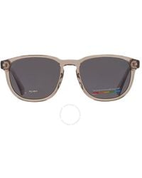 Polaroid - Polarized Grey Square Sunglasses Pld 4117/g/s/x 0690/m9 55 - Lyst