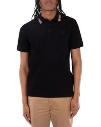 Burberry - Icon Stripe Cotton Short Sleeve Polo Shirt - Lyst