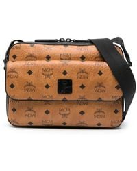 MCM - Medium Aren Messenger Bag - Lyst