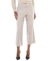Max Mara - Cadice Linen-Blend Trousers - Lyst