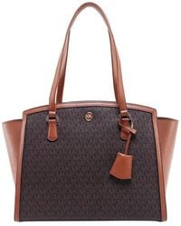 Michael Kors - Large Chantal Logo Tote Bag - Lyst