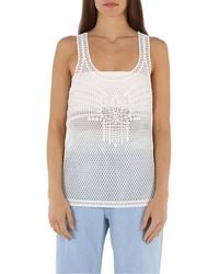 Burberry - Ladies Silicone Lace Tank Top - Lyst