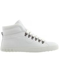 Tod's - Leather Gomma High-top Sneakers - Lyst