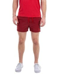 Stone Island - Compass Patch Swim Shorts - Lyst