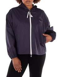 Moncler - Drawstring Hood Long Sleeve Jacket, Brand Size 2 (Medium) - Lyst