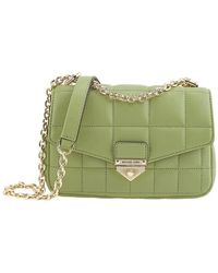 MICHAEL Michael Kors Piper Small Pouchette (Luggage) Handbags - Yahoo  Shopping