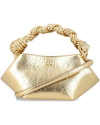 Ganni - Metallic Mini Bou Bag - Lyst