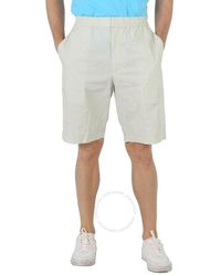 Ambush - Lily Drawstring Cotton Bermuda Shorts - Lyst