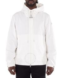 Moncler - Drawstring Hooded Long Sleeve Jacket, Brand Size 3 - Lyst