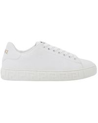 Versace - Greca Nylon Low-Top Sneakers - Lyst