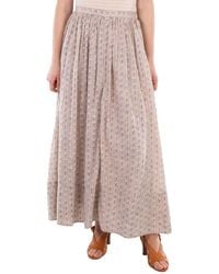 Polo Ralph Lauren - Floral Cotton A-Line Skirt - Lyst