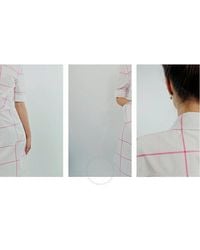 Burberry - Checked Cotton Shirt Mini Dress, Brand Size 8 (Us - Lyst