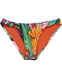 FARM Rio - Banana Foliage Print Bikini Bottoms - Lyst