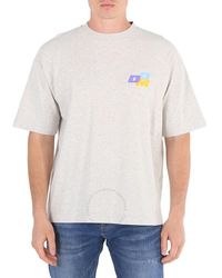 Drole de Monsieur - Light Ddm Logo Print Cotton Le T-shirt - Lyst