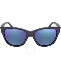 Oakley - Holdout Sapphire Iridium Polarized Cat Eye Sunglasses Oo9357 935706 55 - Lyst