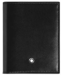Montblanc - Meisterstuck Leather 6Cc Compact Wallet - Lyst