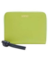 Loewe - Knot Compact Zip Around Wallet - Lyst