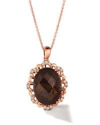 Le Vian - Ladies Chocolate Quartz Necklaces Set - Lyst