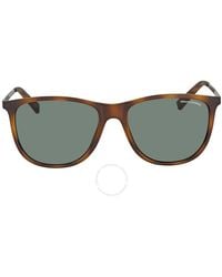 Armani Exchange - Grey Green Square Sunglasses - Lyst