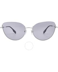 Burberry - Photochromatic Grey Cat Eye Sunglasses Be3144 1005m3 58 - Lyst