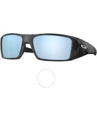 Oakley - Heliostat Prizm Deep Water Polarized Wrap Sunglasses Oo9231 923105 61 - Lyst