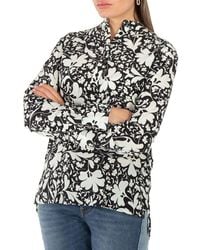 Stella McCartney - Silk Forest Floral Print Shirt - Lyst