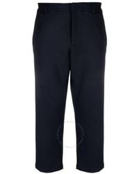 Emporio Armani - Straight-Leg Tailored-Cut Trousers - Lyst