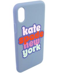 Kate Spade - Ladies Iphone X/Xs Soft Touch Ksny Case - Lyst