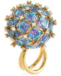 Swarovski - Curiosa Ladies Cocktail Ring - Lyst