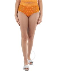Burberry - Ladies Dandelion Polka Dot Print Mohair Wool Brief - Lyst