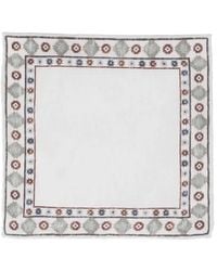 Brunello Cucinelli - Pocketsquare With Geometric Border, One Size - Lyst