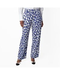 Burberry - Strawberry Printed Trousers, Brand Size 6 Us - Lyst