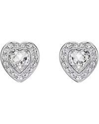 Swarovski - Ariana Grande X Heart Stud Earrings - Lyst
